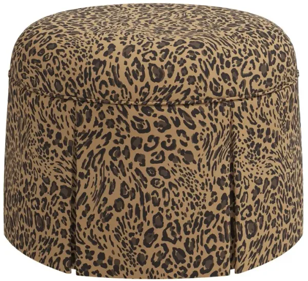Liza Pounce Skirted Ottoman