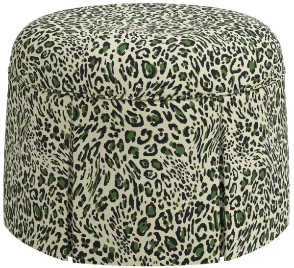 Liza Pounce Skirted Ottoman