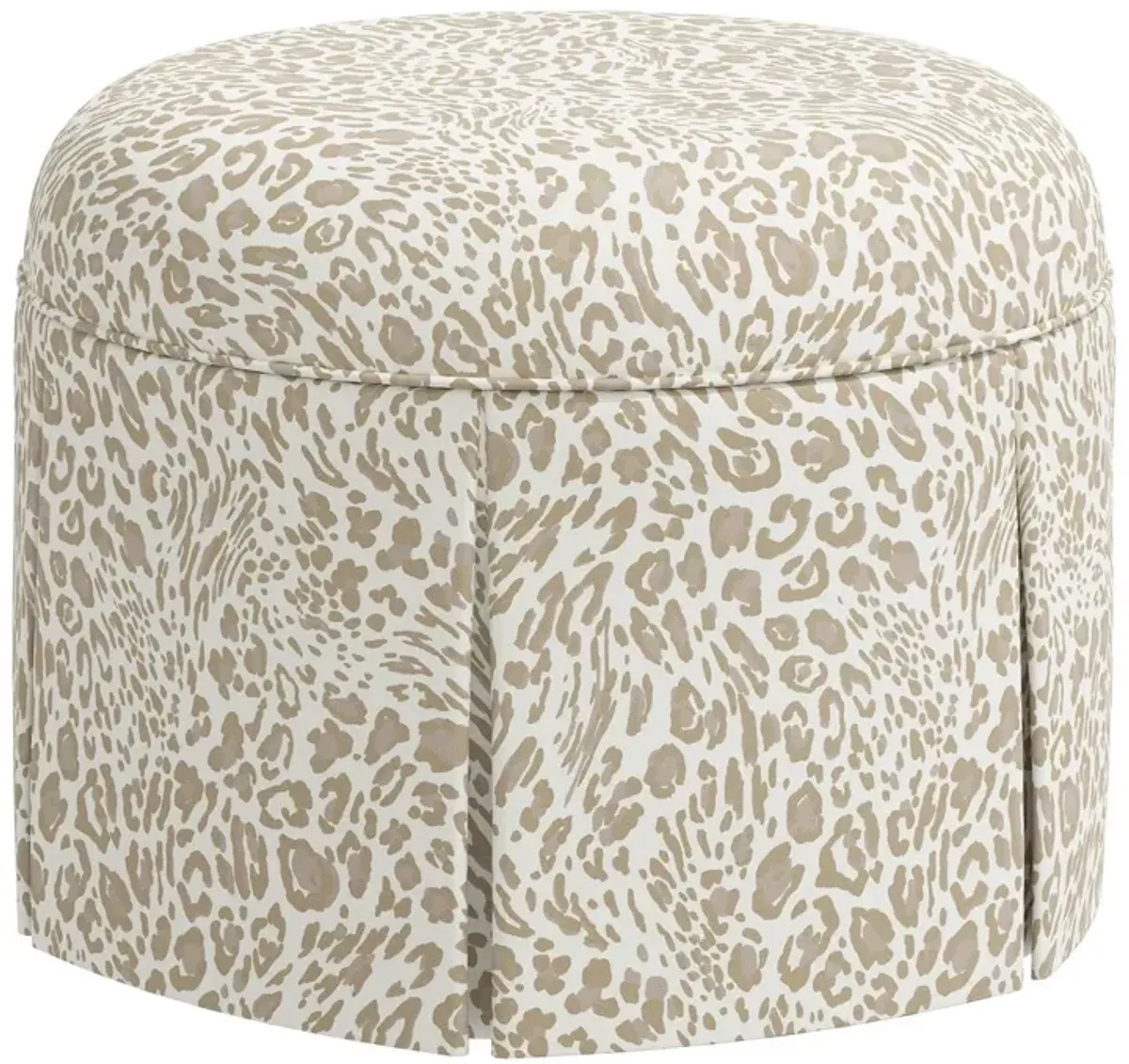 Liza Pounce Skirted Ottoman