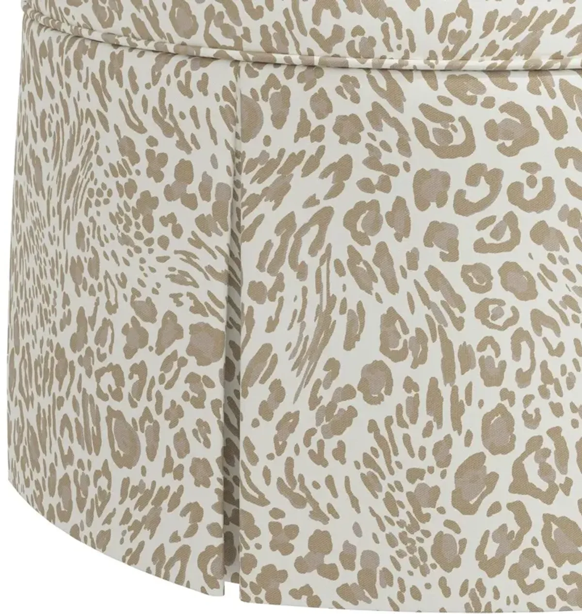 Liza Pounce Skirted Ottoman