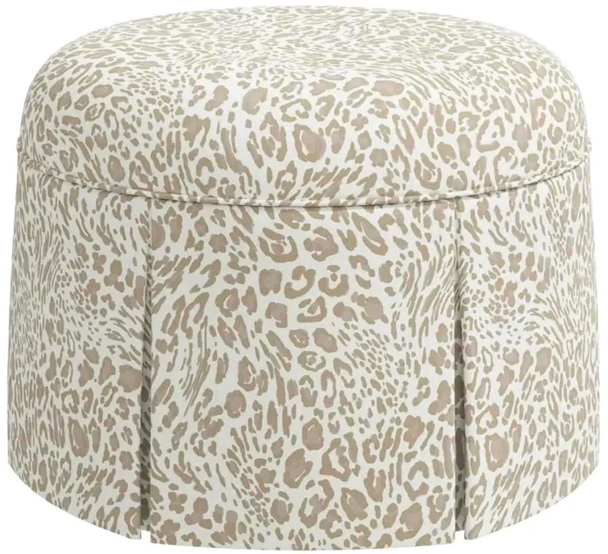 Liza Pounce Skirted Ottoman