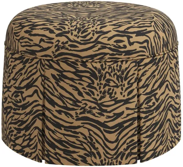 Liza Lope Skirted Ottoman