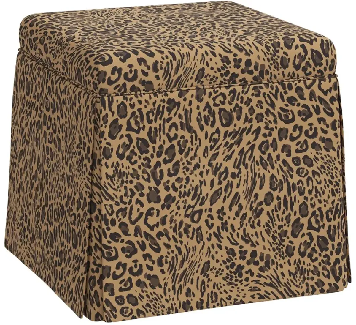 Anne Pounce Skirted Ottoman