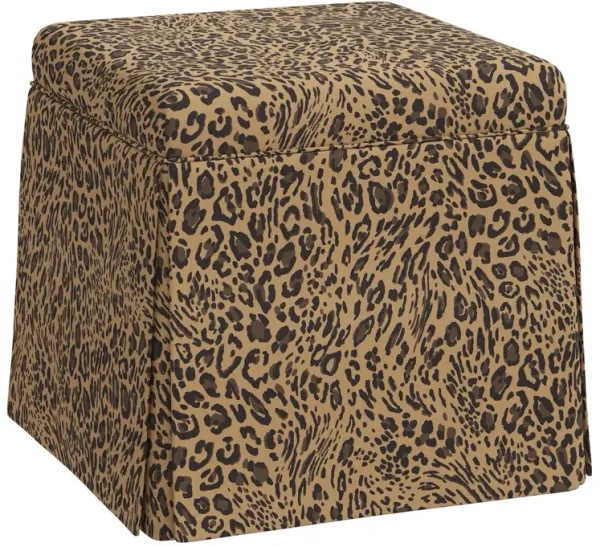 Anne Pounce Skirted Ottoman