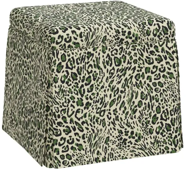 Anne Pounce Skirted Ottoman