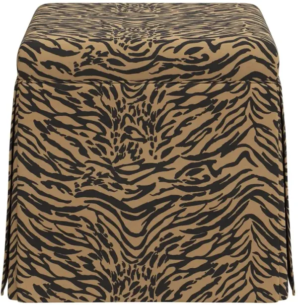 Anne Lope Skirted Ottoman