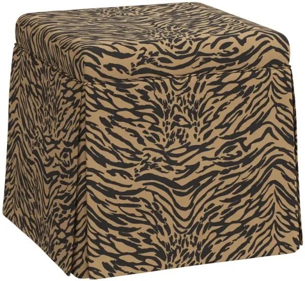 Anne Lope Skirted Ottoman