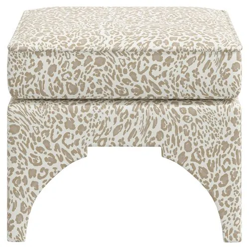 Maude Pounce Pillow-Top Ottoman