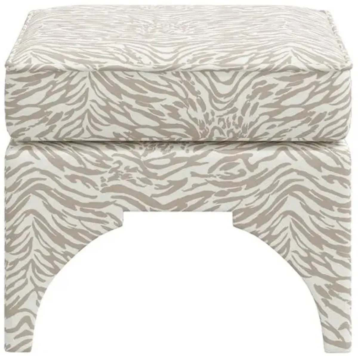 Maude Lope Pillow-Top Ottoman