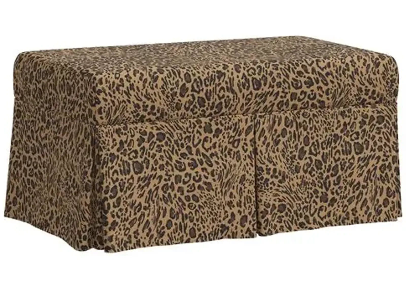 Hayworth Pounce Storage Bench - Brown