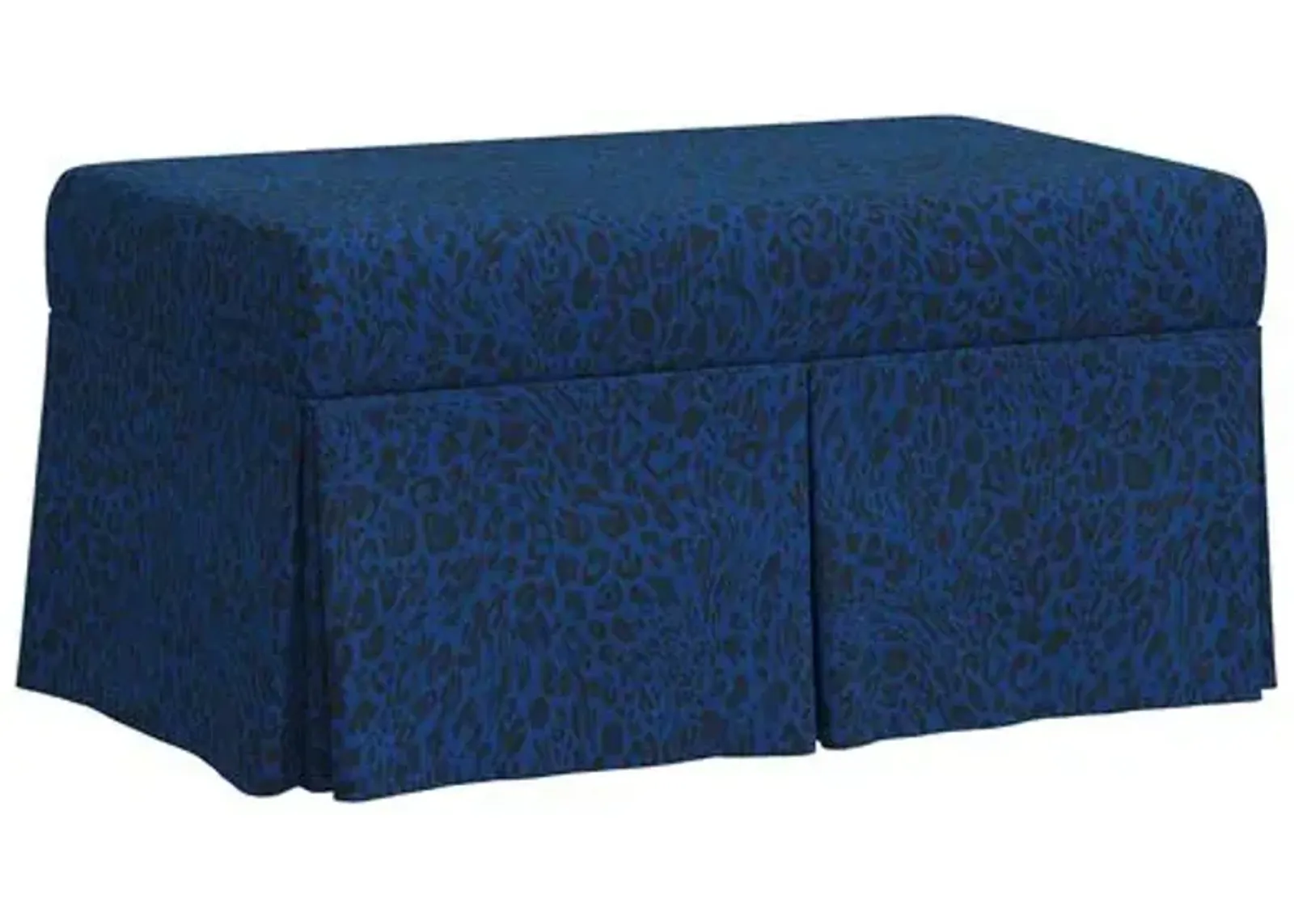 Hayworth Pounce Storage Bench - Blue