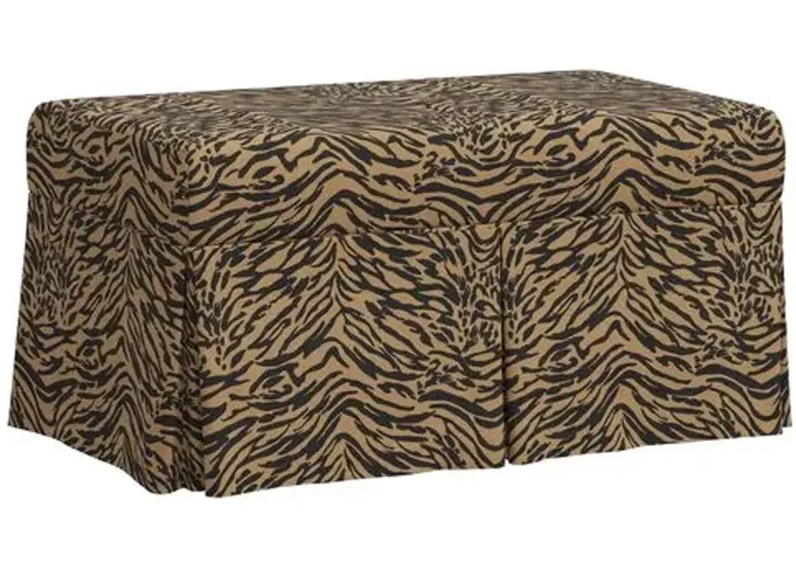 Hayworth Lope Storage Bench - Brown