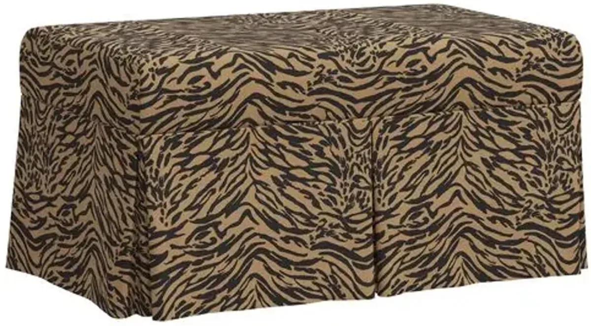 Hayworth Lope Storage Bench - Brown