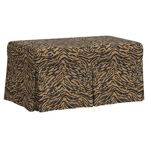 Hayworth Lope Storage Bench - Brown