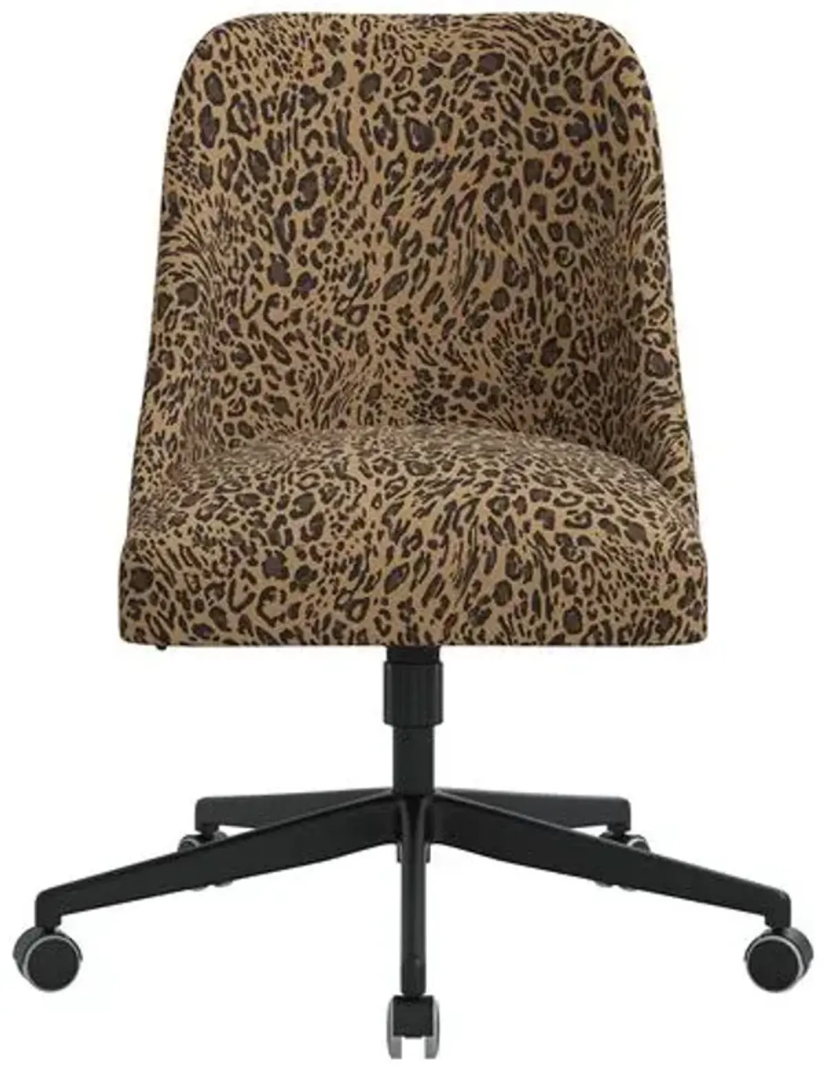 Celeste Pounce Desk Chair - Brown