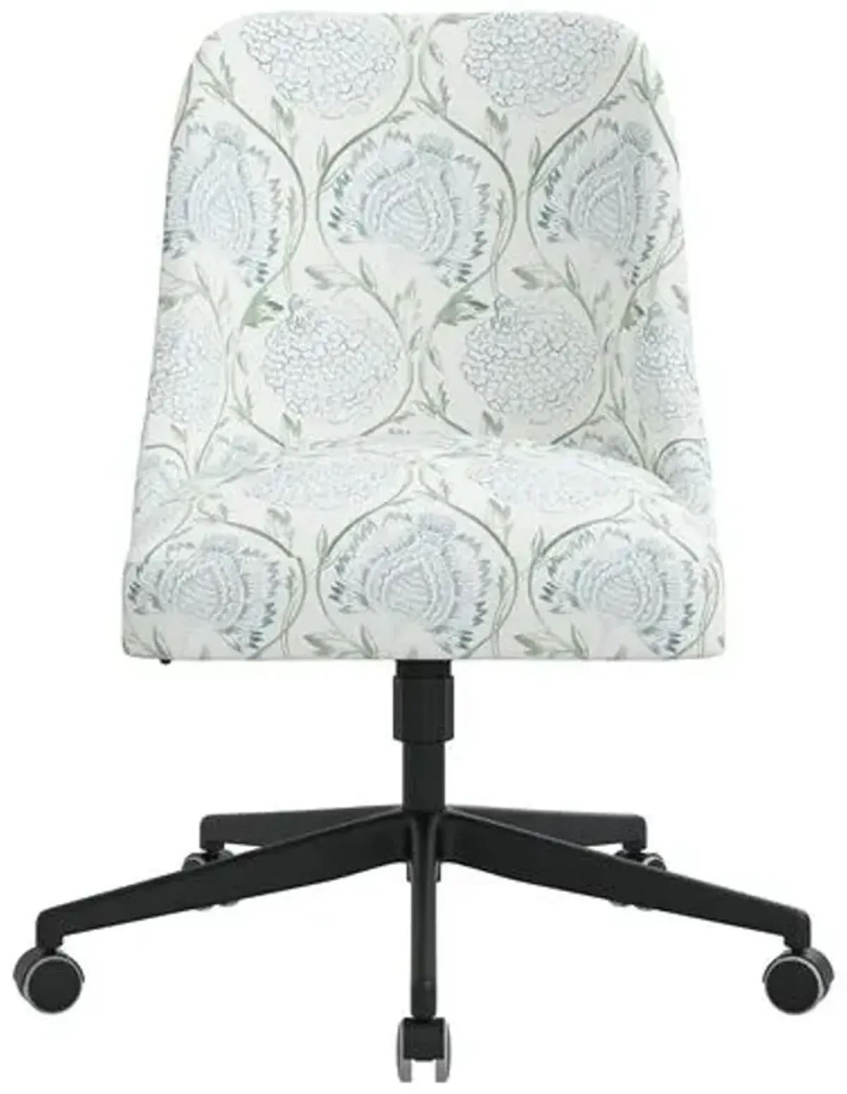 Celeste Desk Chair - Ranjit Floral - Green