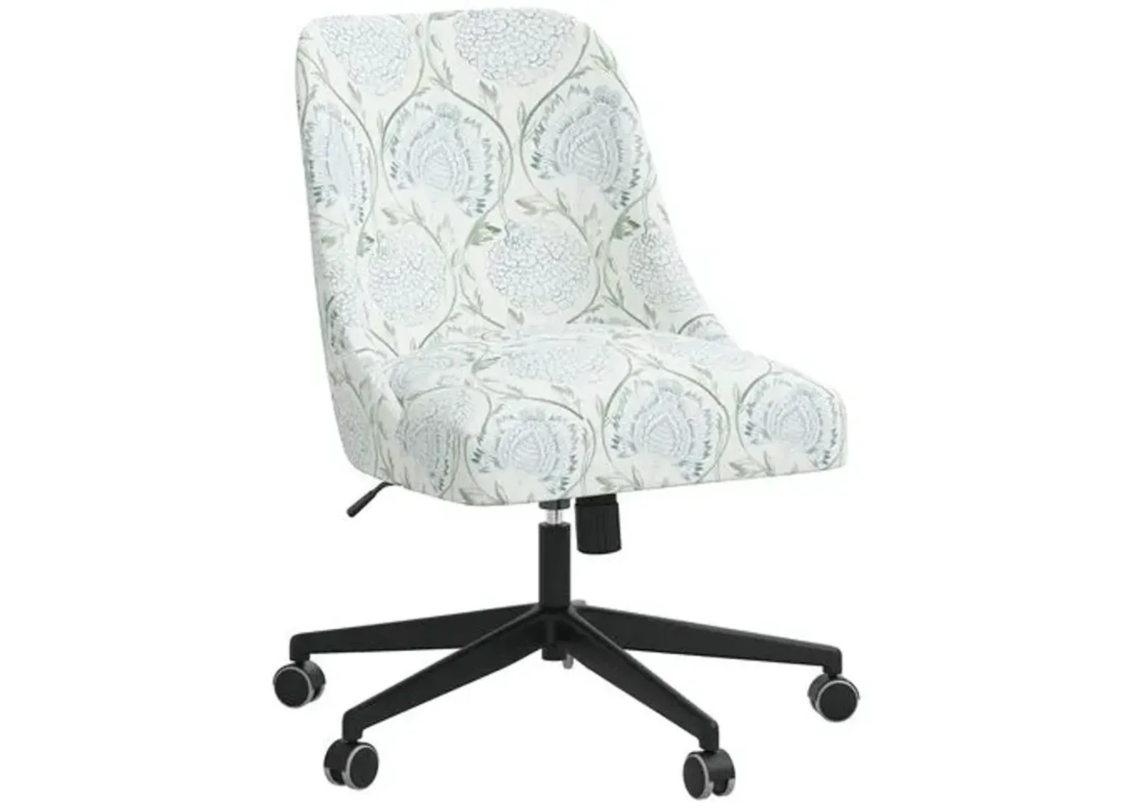 Celeste Desk Chair - Ranjit Floral - Green