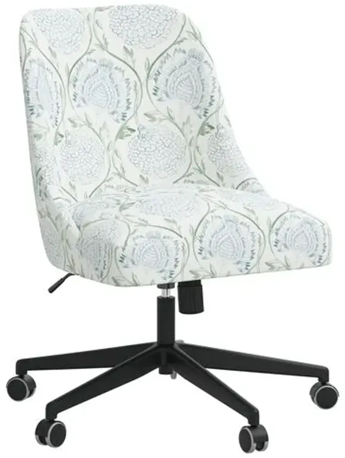 Celeste Desk Chair - Ranjit Floral - Green