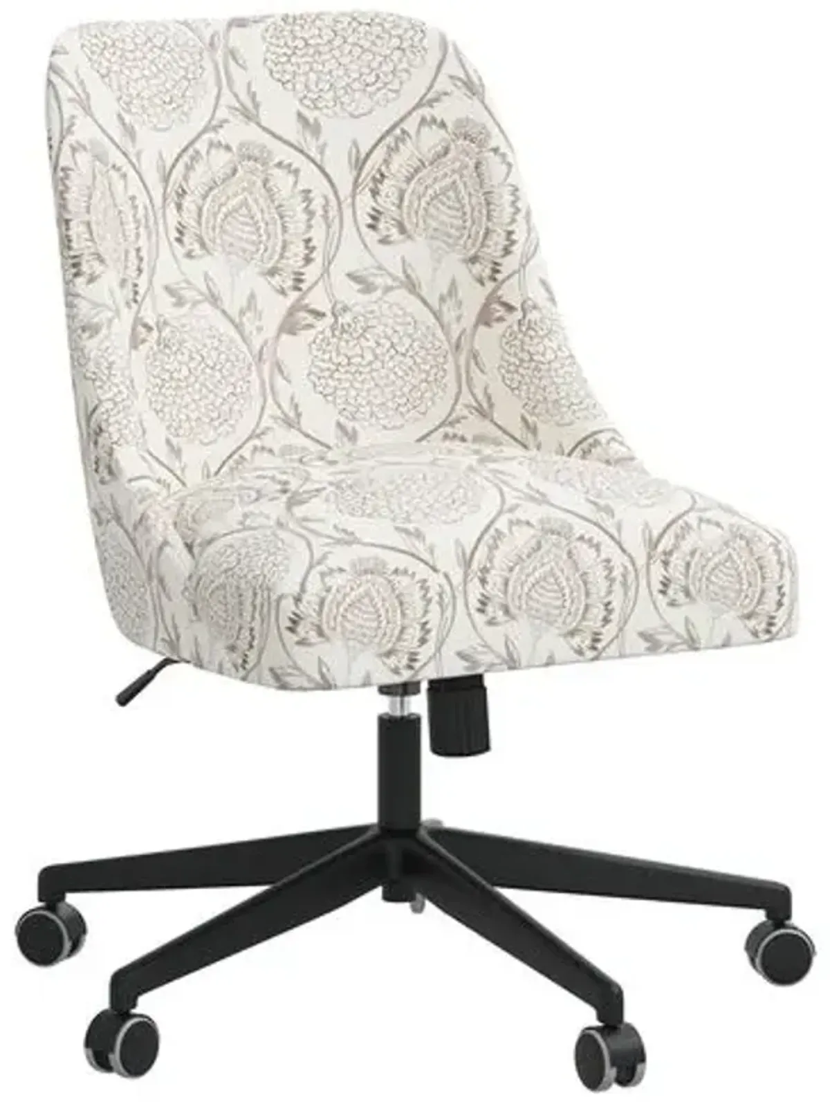 Celeste Desk Chair - Ranjit Floral - Brown