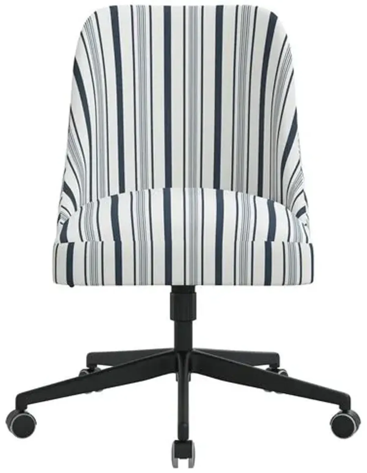 Celeste Luli Stripe Desk Chair - Blue