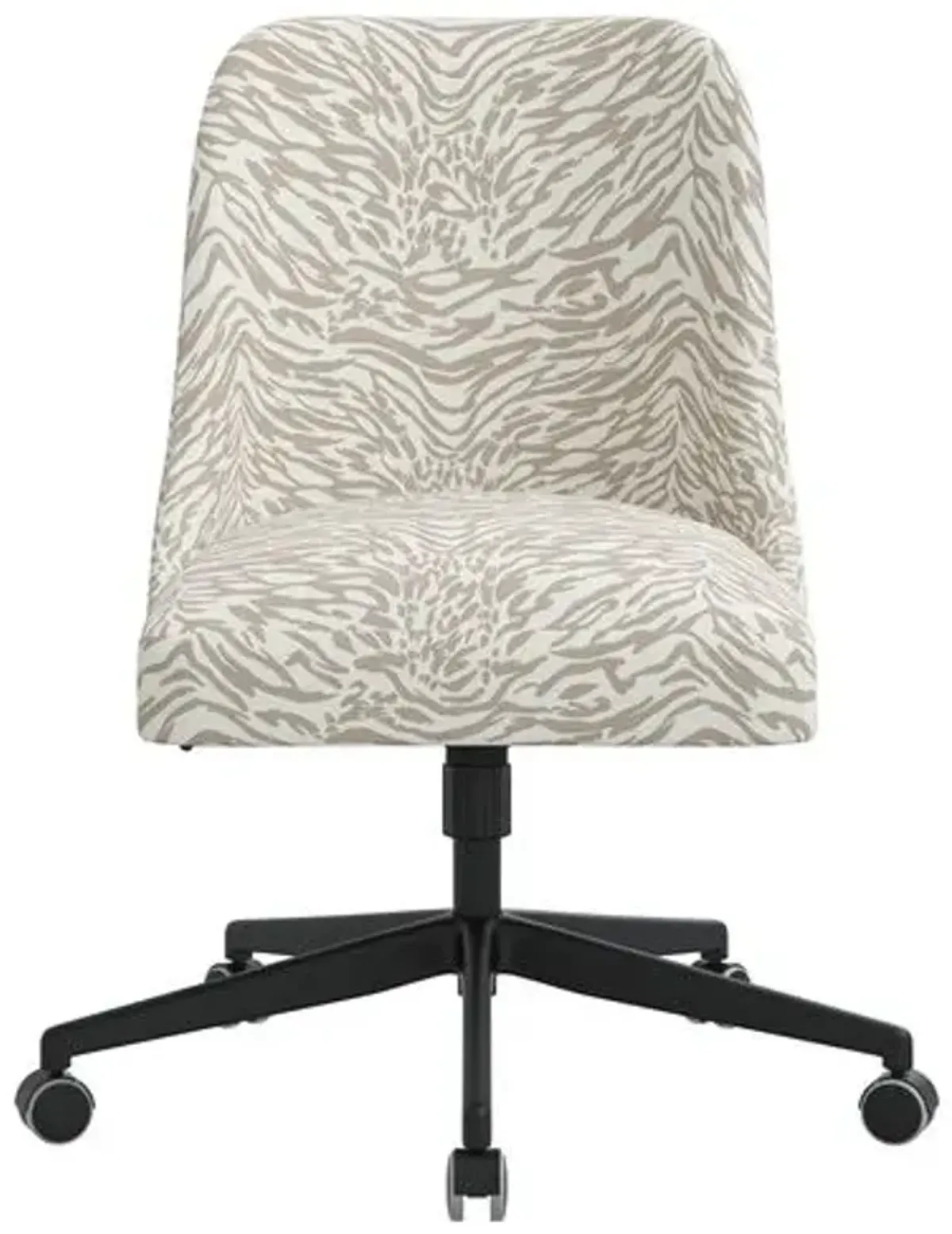 Celeste Lope Desk Chair - Beige