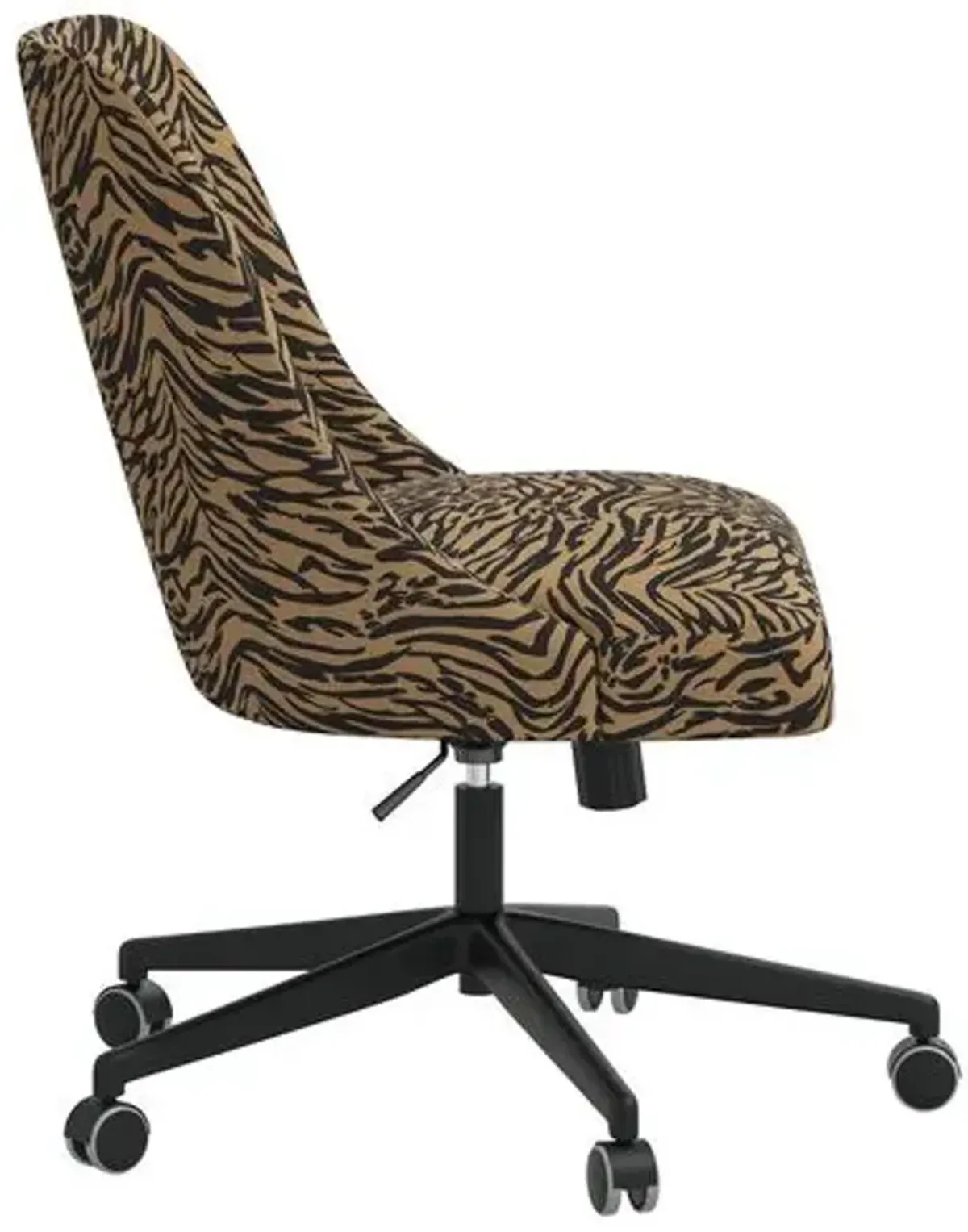 Celeste Lope Desk Chair - Brown