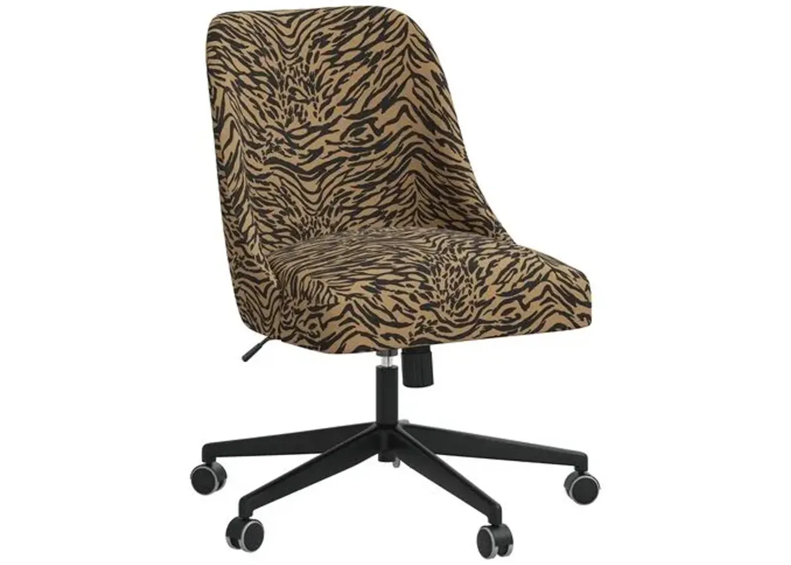 Celeste Lope Desk Chair - Brown