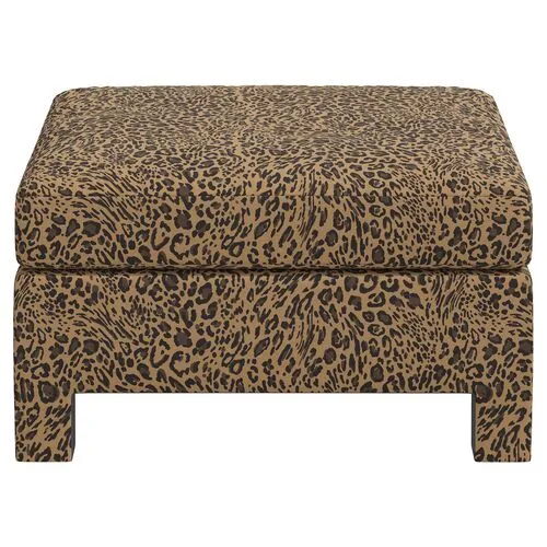 Bryn Pounce Ottoman - Brown