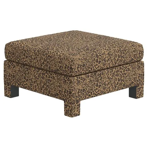 Bryn Pounce Ottoman - Brown