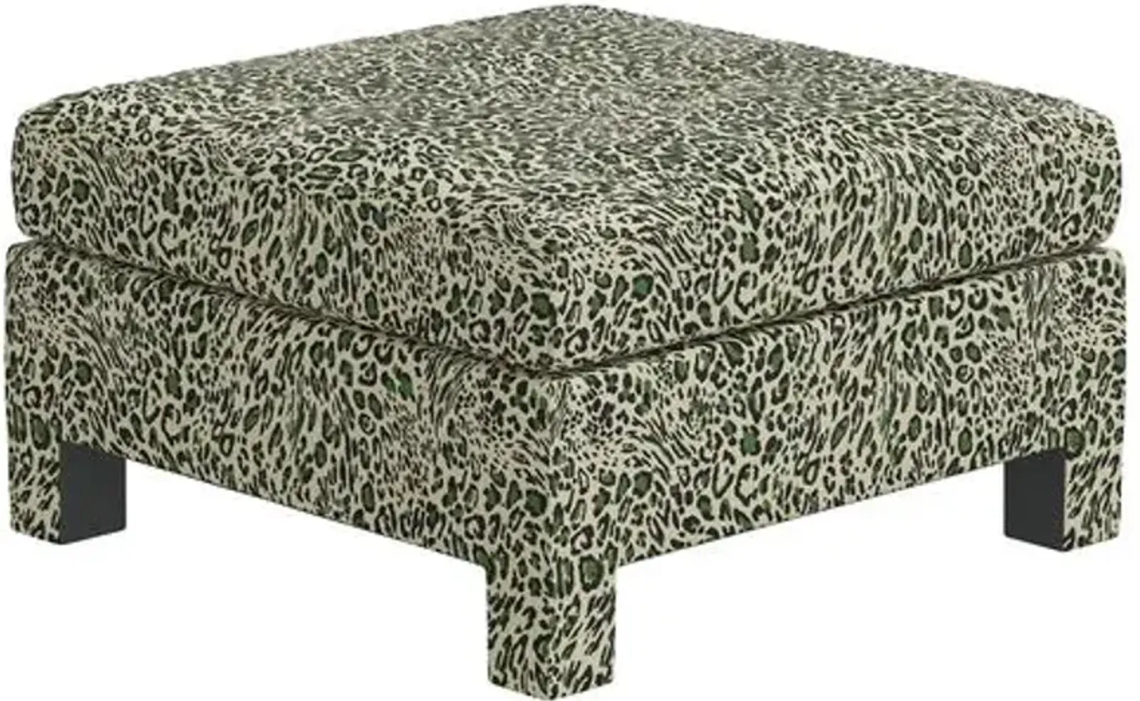 Bryn Pounce Ottoman - Green