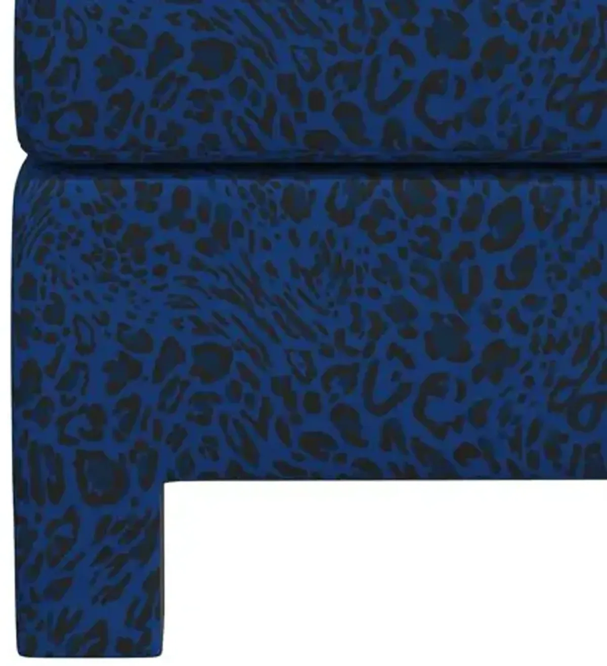 Bryn Pounce Ottoman - Blue