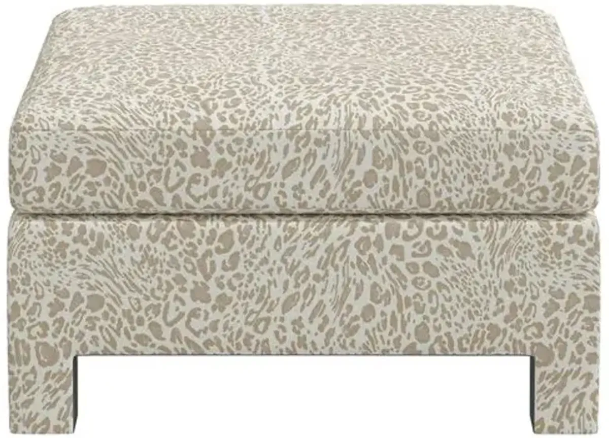 Bryn Pounce Ottoman - Beige