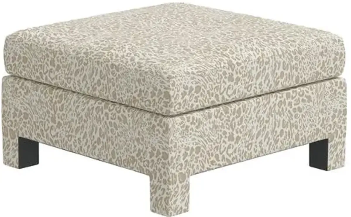 Bryn Pounce Ottoman - Beige