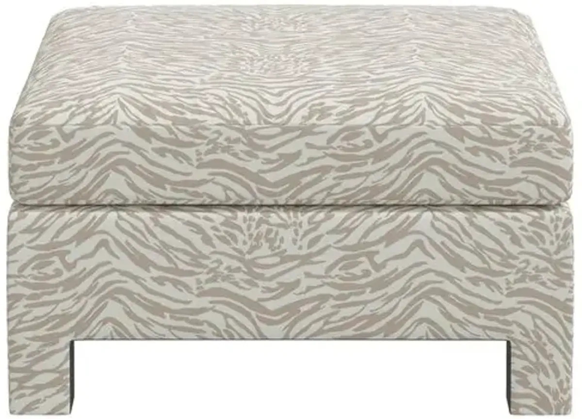 Bryn Lope Ottoman - Beige