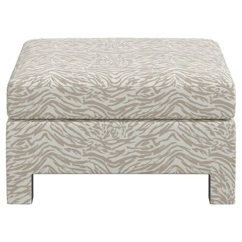 Bryn Lope Ottoman - Beige