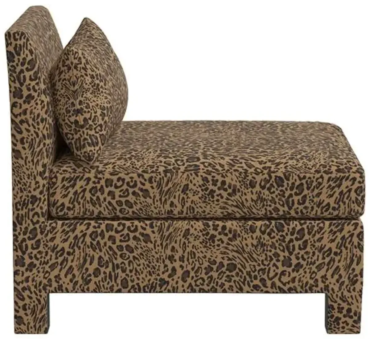 Bryn Slipper Chair - Brown