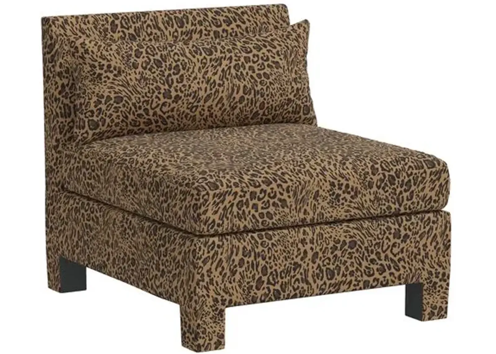 Bryn Slipper Chair - Brown