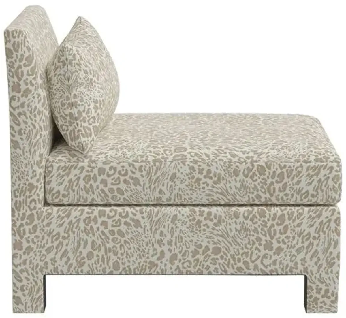 Bryn Slipper Chair - Beige