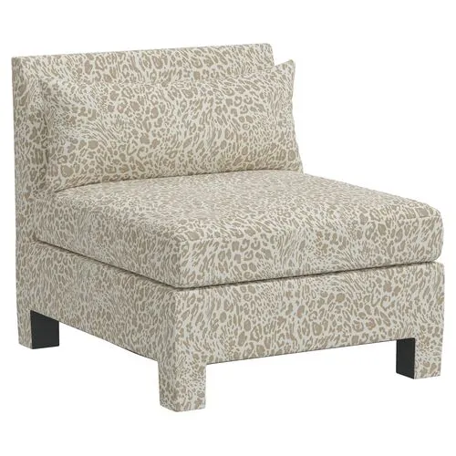 Bryn Slipper Chair - Beige