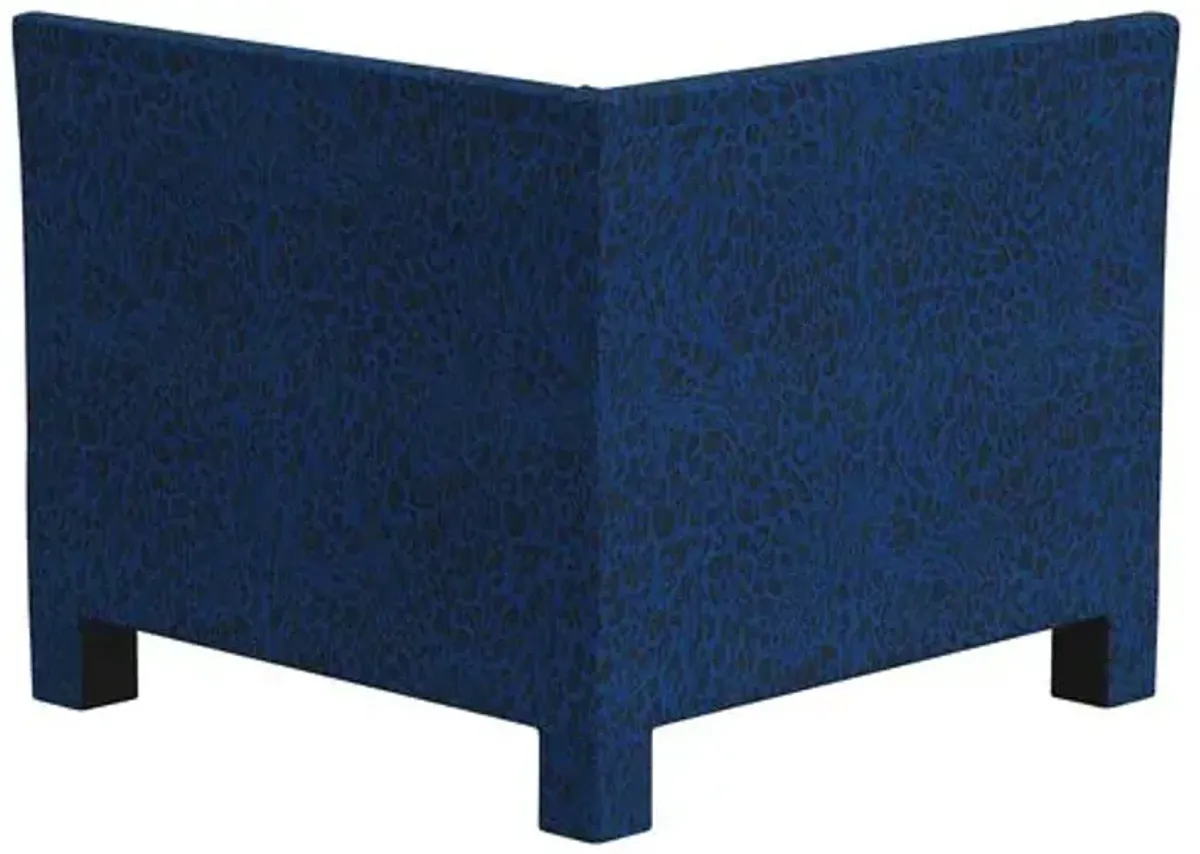 Bryn Corner Chair - Blue