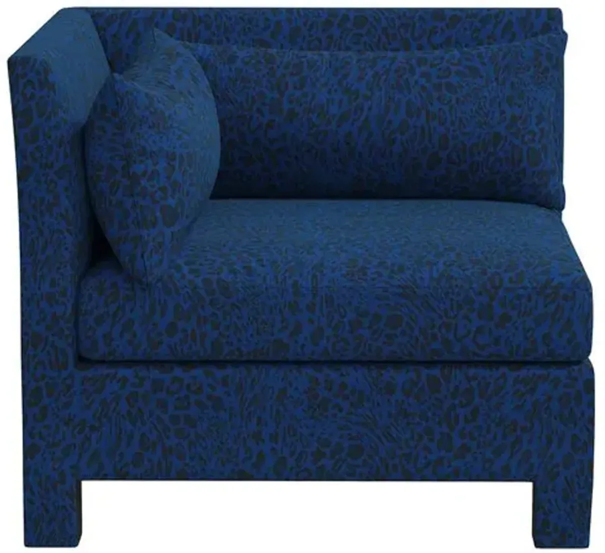 Bryn Corner Chair - Blue