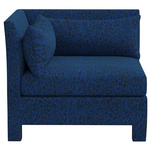 Bryn Corner Chair - Blue