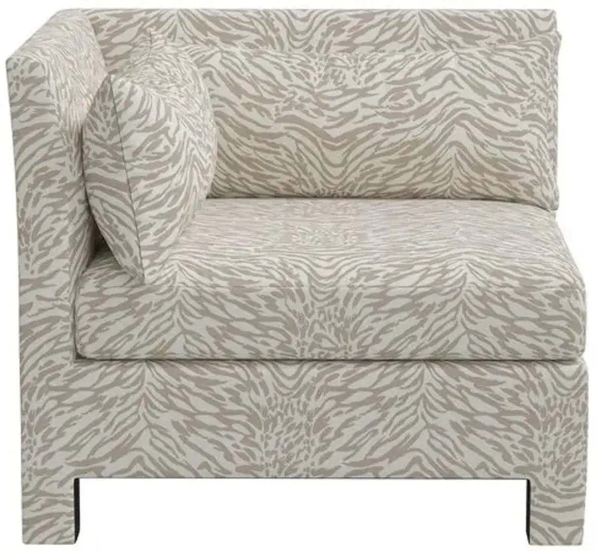 Bryn Lope Corner Chair - Beige