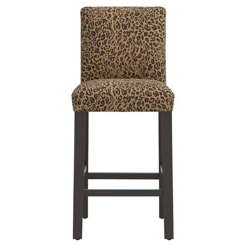 Shannon Pounce Barstool - Brown