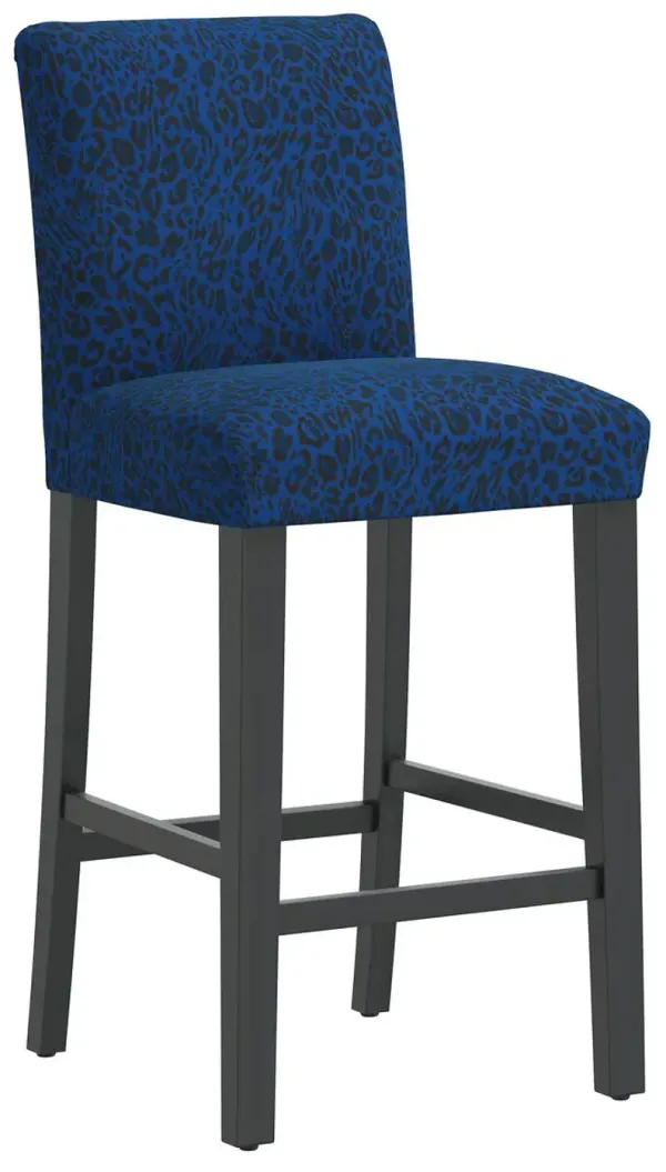 Shannon Pounce Barstool - Blue