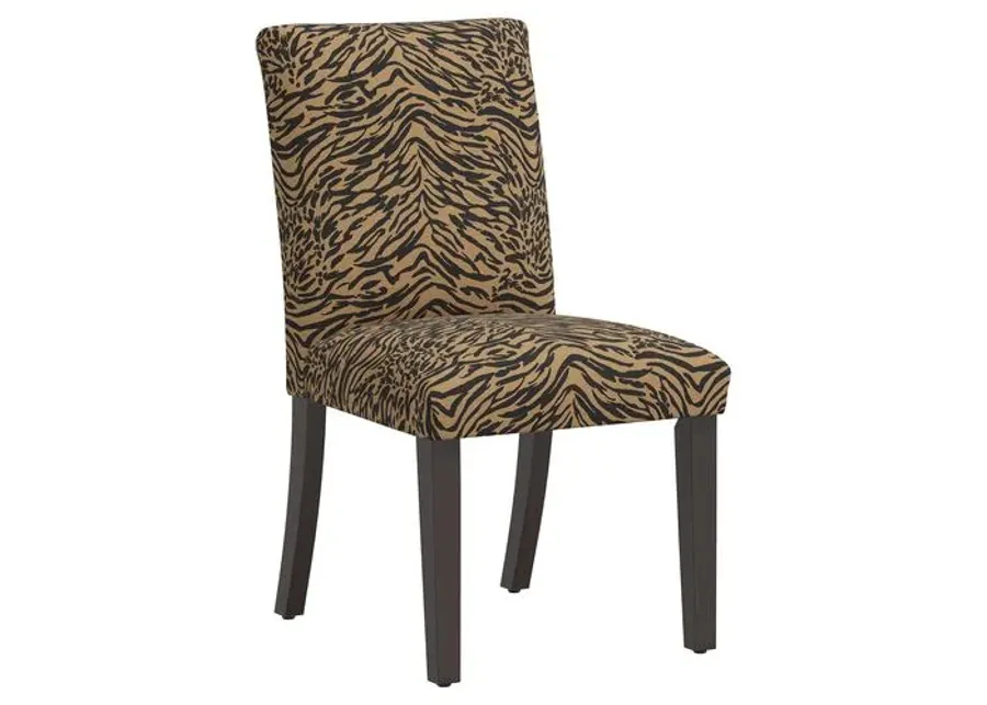 Shannon Lope Side Chair - Brown