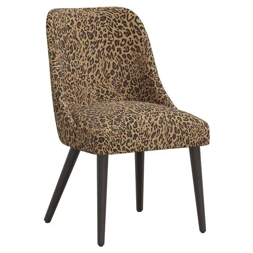 Barron Pounce Side Chair - Brown