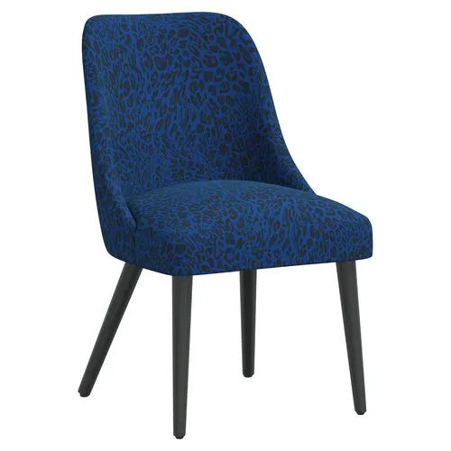 Barron Pounce Side Chair - Blue