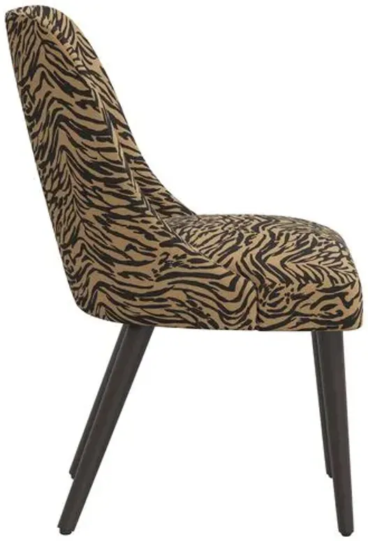 Barron Lope Side Chair - Brown