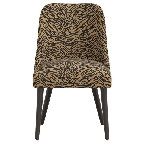 Barron Lope Side Chair - Brown